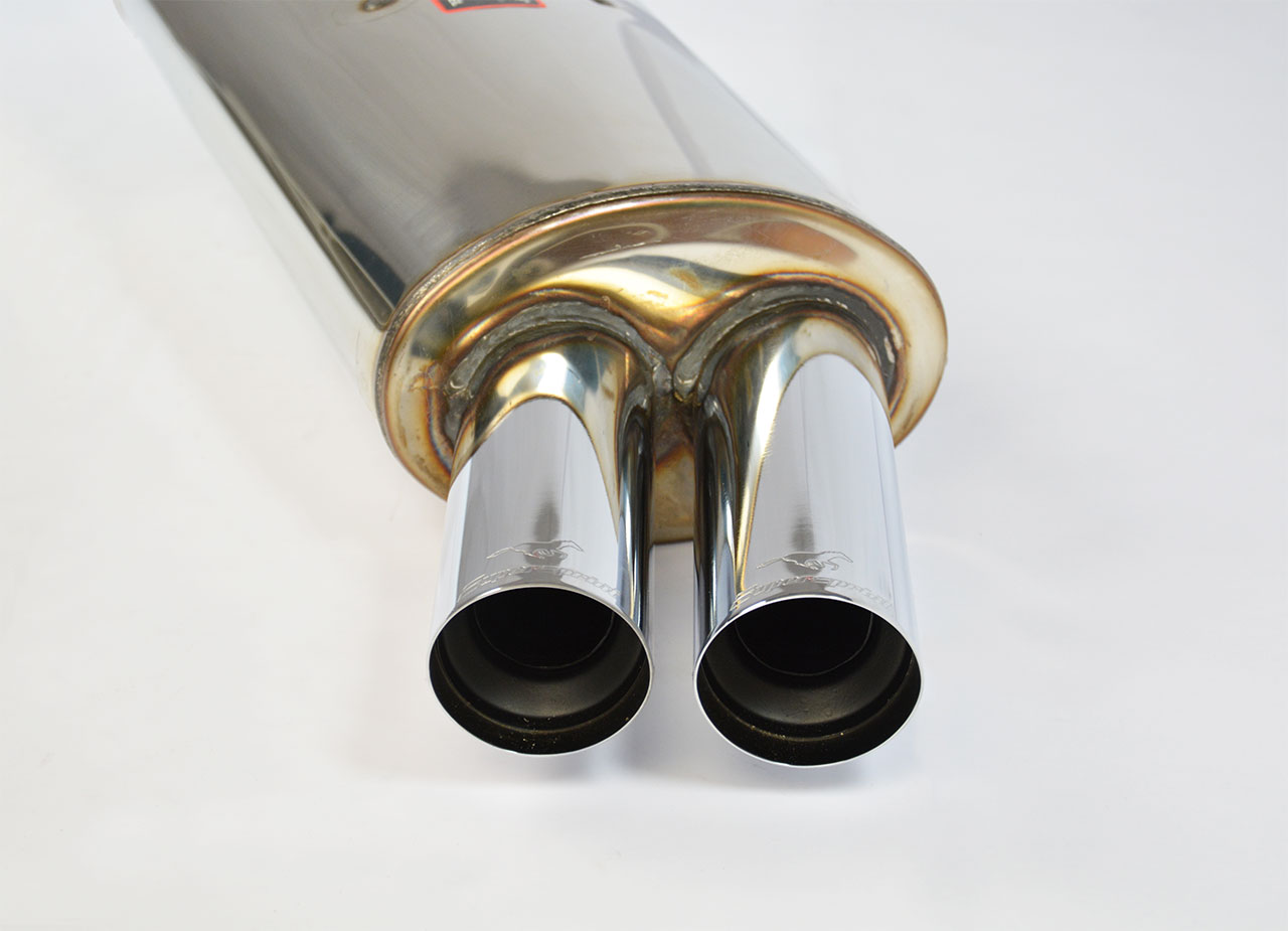 Rear exhaust OO 76