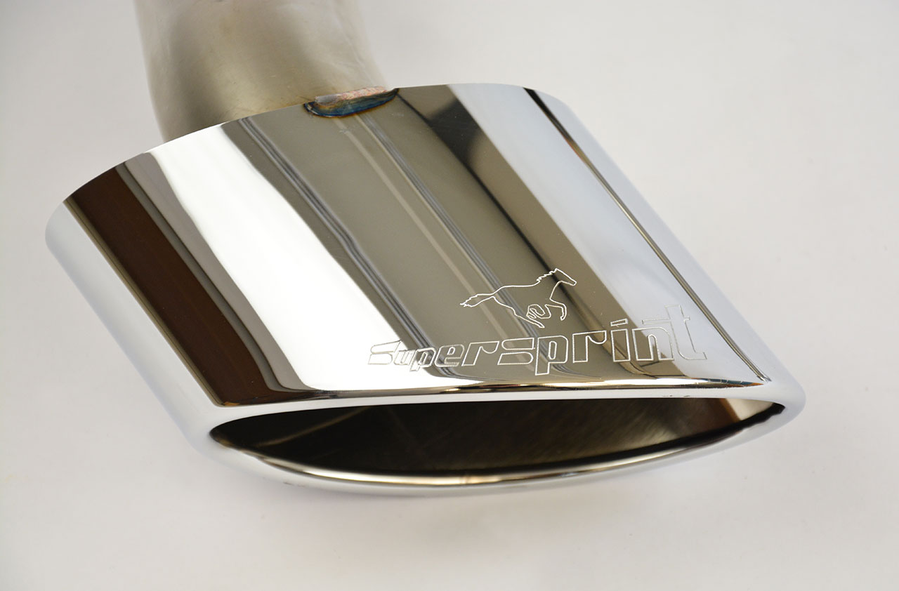 Endpipe kit 150x105 Right - Left (For OEM rear bumper)