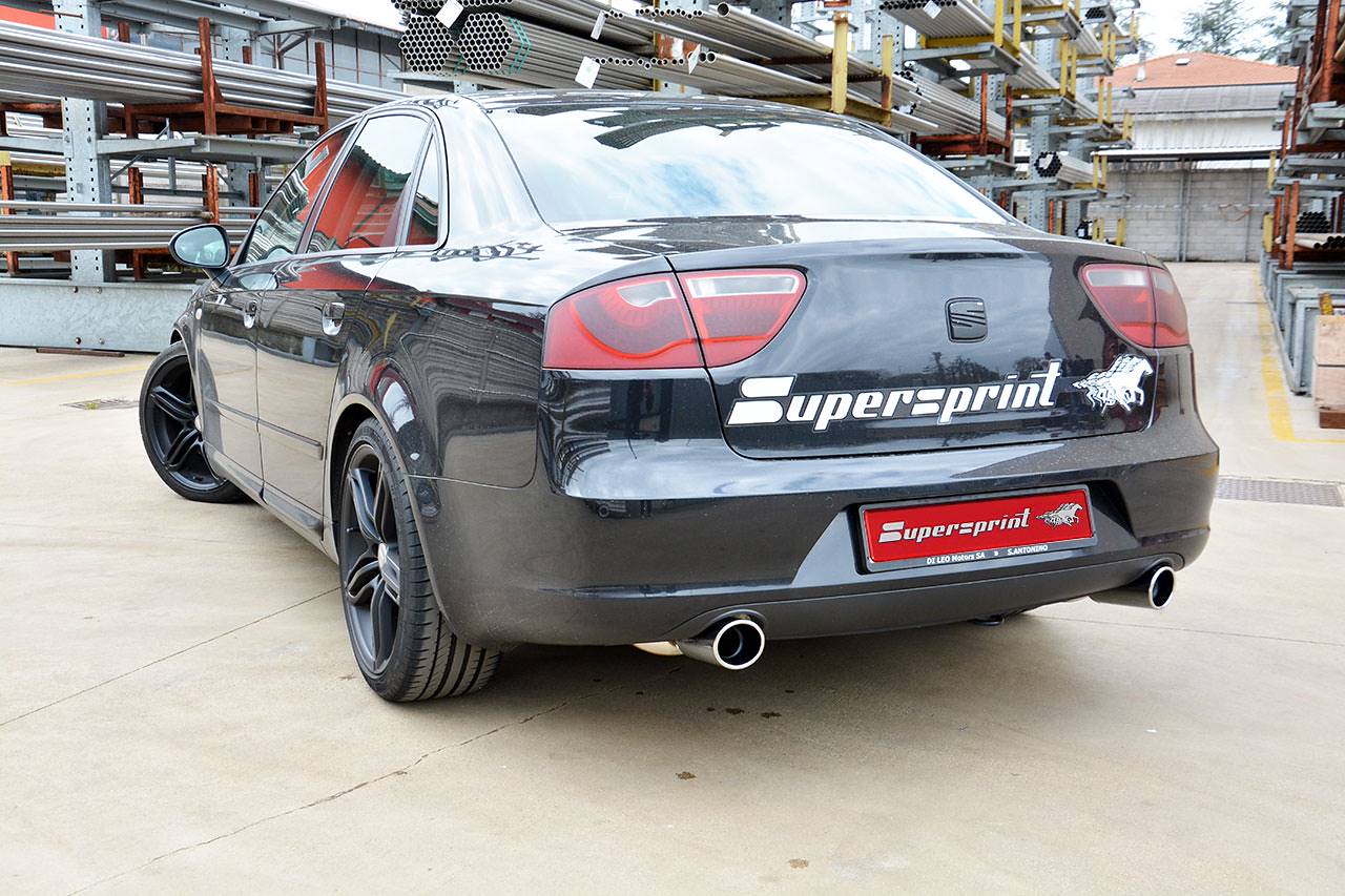 Supersprint Exhaust for SEAT EXEO 2.0i TFSI (200 Hp / 211 Hp)