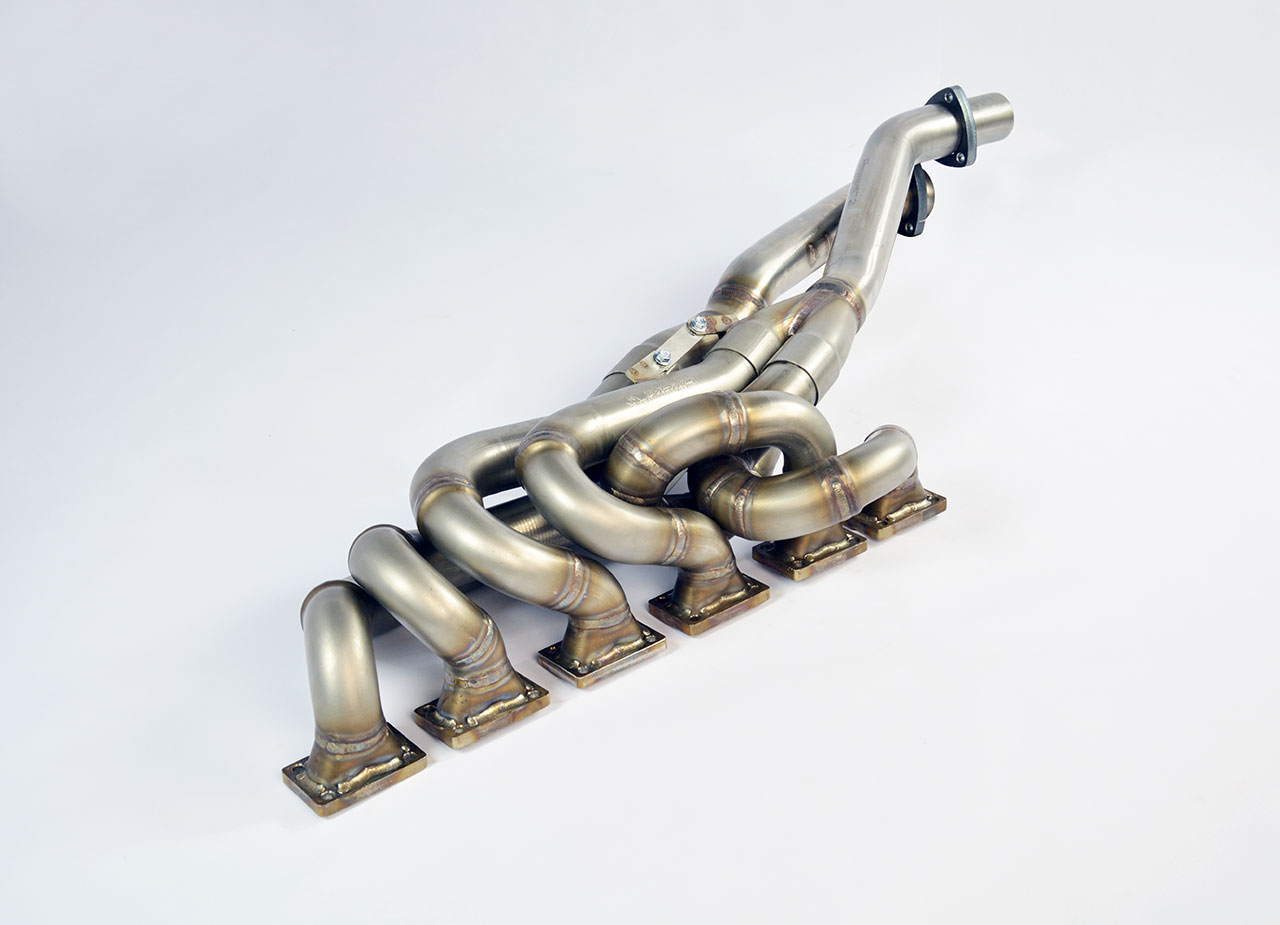 Fächerkrümmer Edelstahl Step Design (Left Hand Drive)