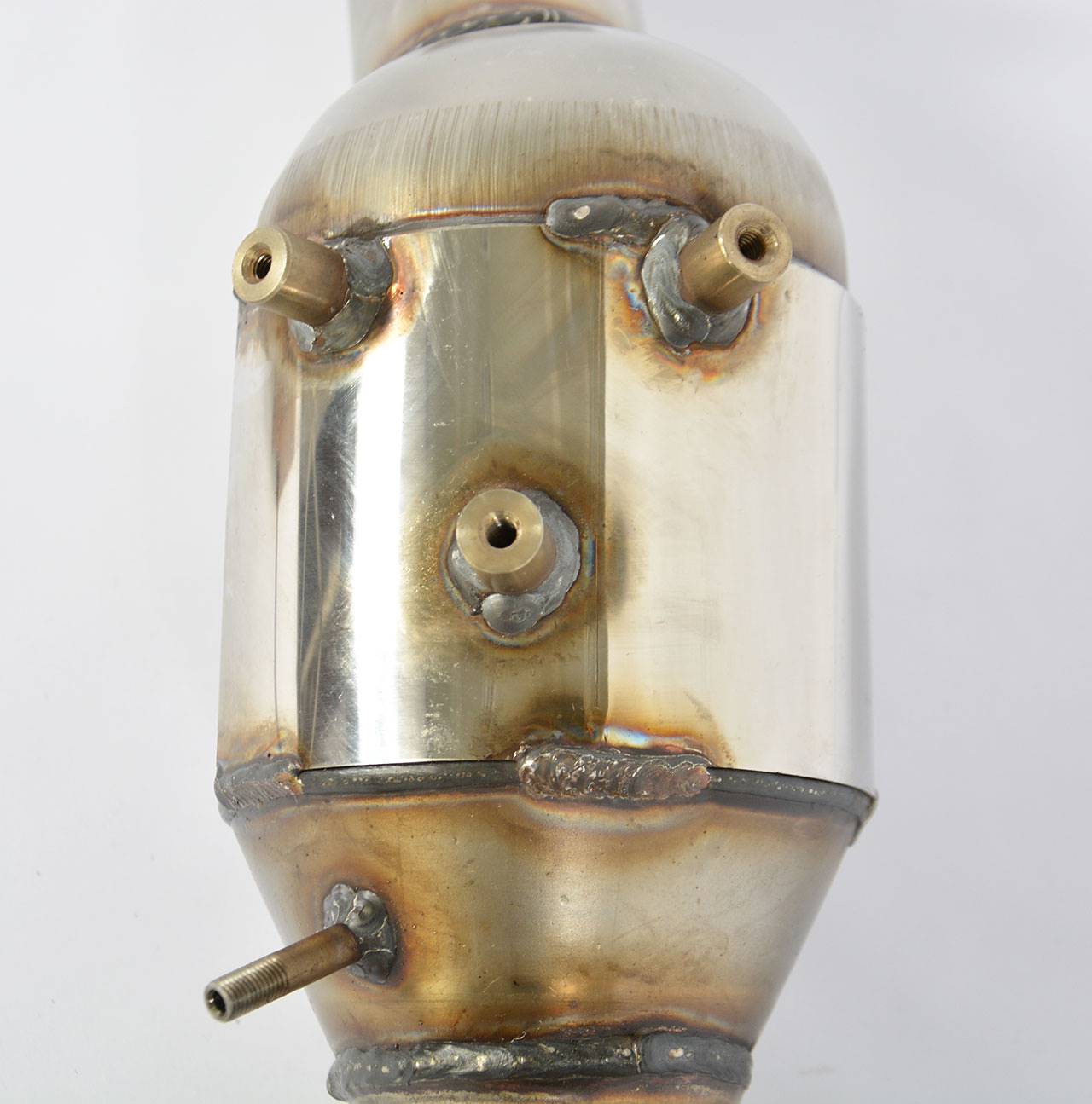 Vorderrohr mit Sport Metallkatalysator Rechts