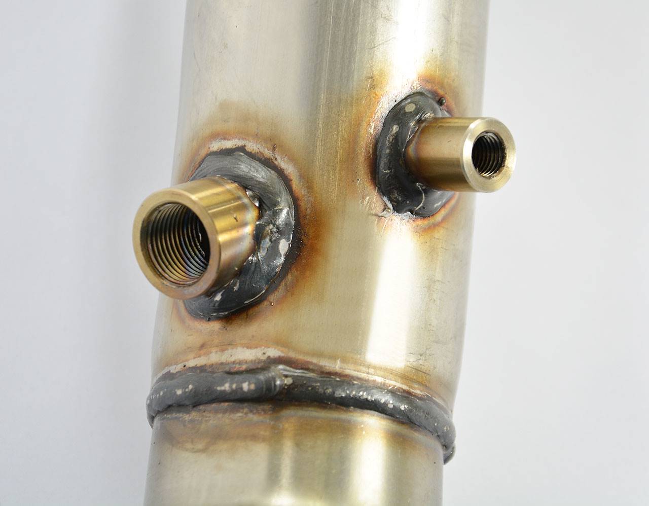 Front Metallic catalytic converter Right