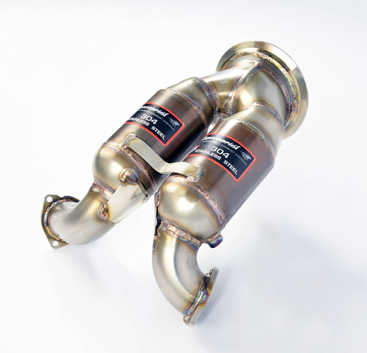 Downpipe + Catalizzatore metallico