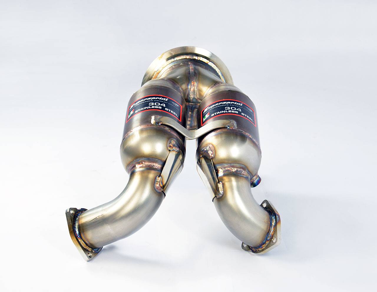 Downpipe + Catalizzatore metallico