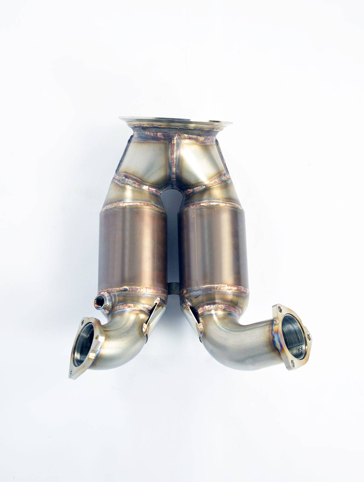 Downpipe + Metallic catalytic converter