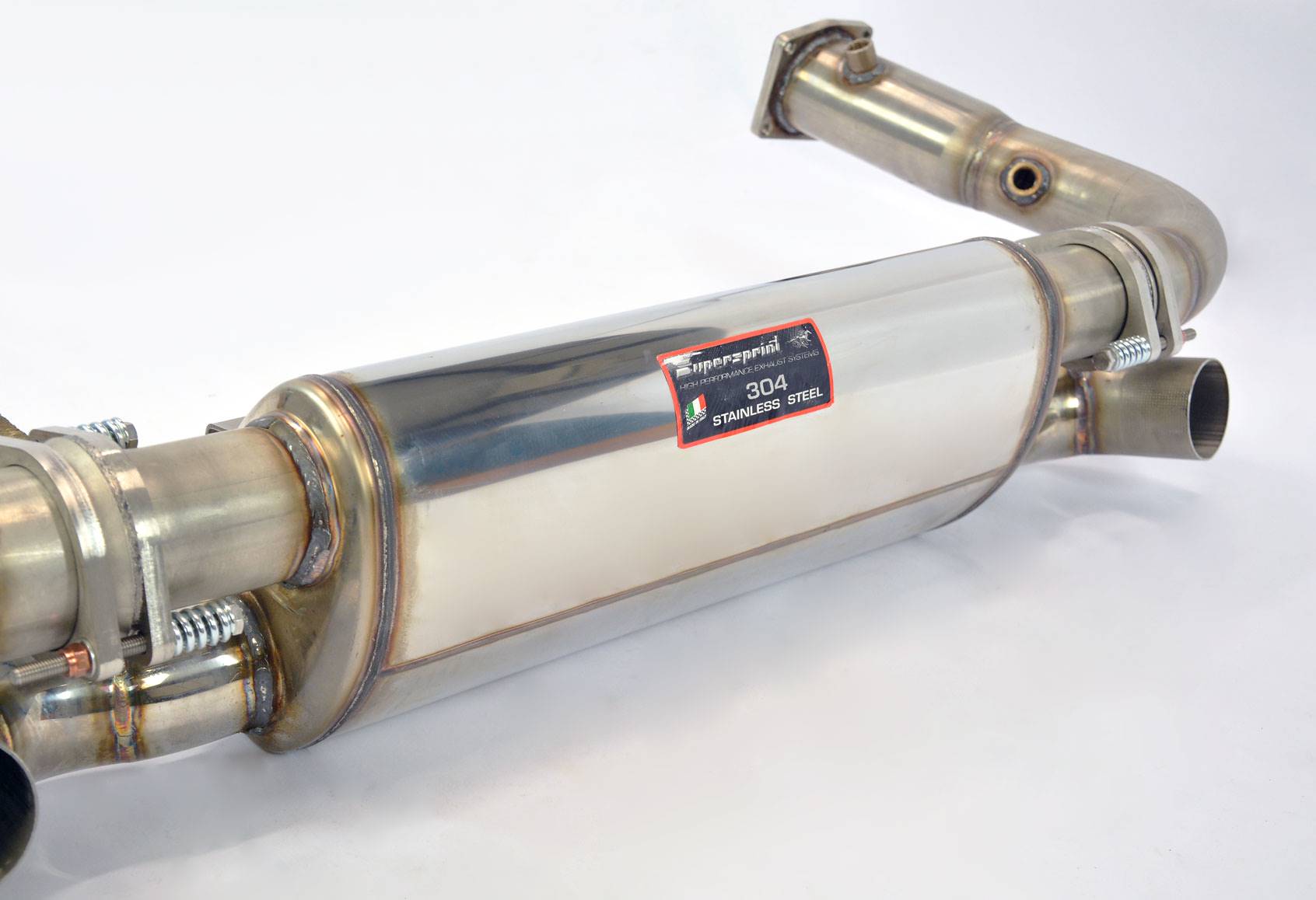 Rear exhaust Right + Left Race (replace the OEM catalytic converter)