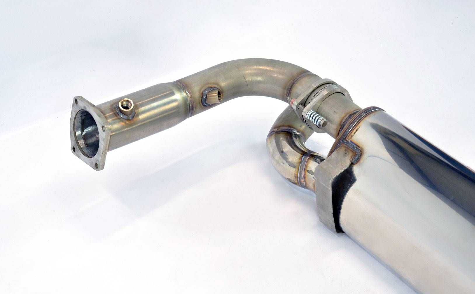 Rear exhaust Right + Left Race (replace the OEM catalytic converter)