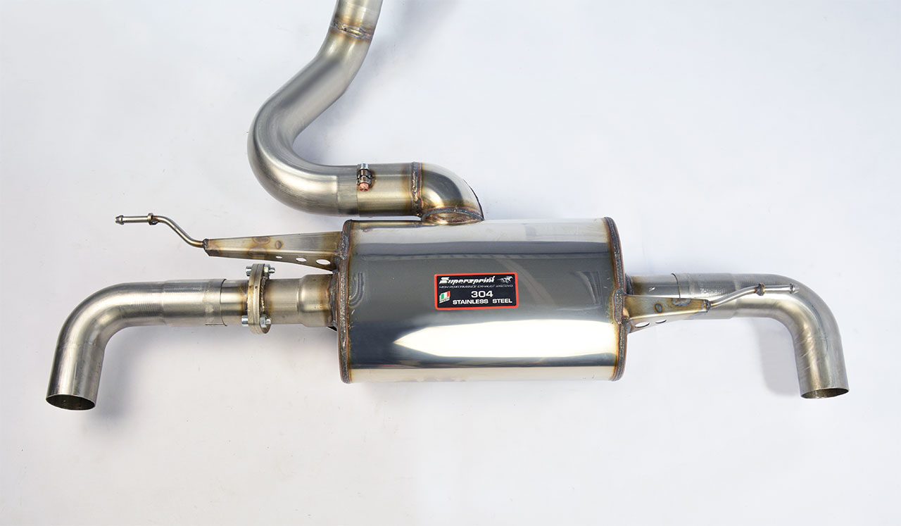 Rear exhaust Right - Left