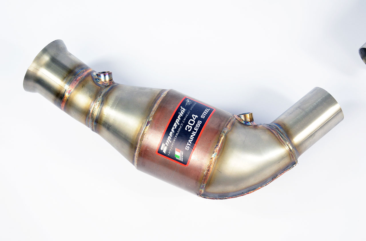 Catalizzatore metallico Destro - Sinistro 100CPSI WRC