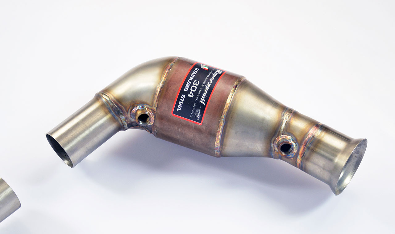 Catalizzatore metallico Destro - Sinistro 100CPSI WRC