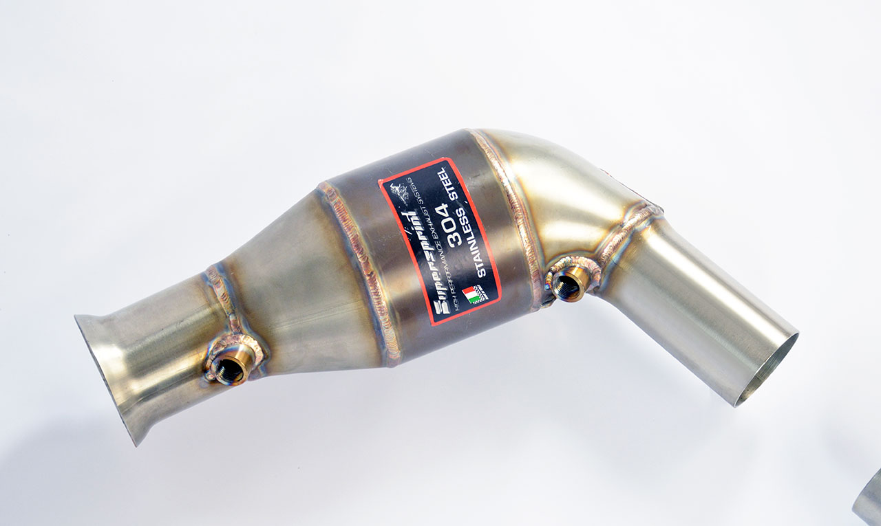 Catalizzatore metallico Destro - Sinistro WRC