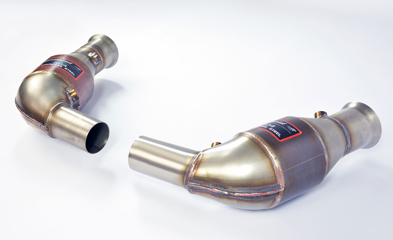 Sport Metallkatalysator Rechts + Links 100CPSI WRC