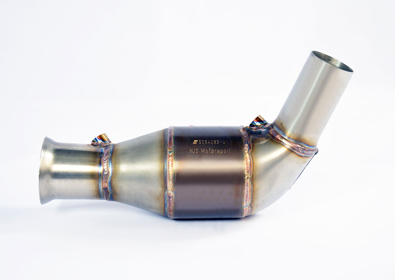 Metallic catalytic converter Right - Left 100CPSI WRC