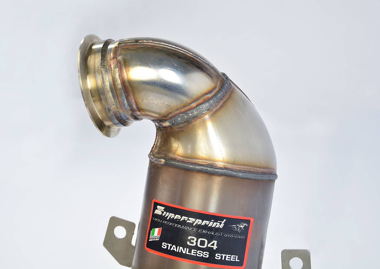 Turbo downpipe kit + Metallic catalytic converter WRC 100 CPSI