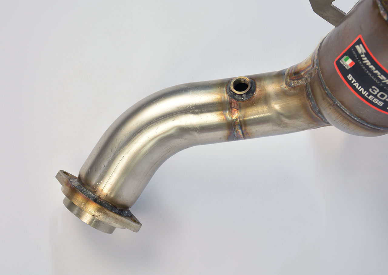 Turbo downpipe kit mit Sport Metallkatalysator WRC 100 CPSI - GPF-Entfall