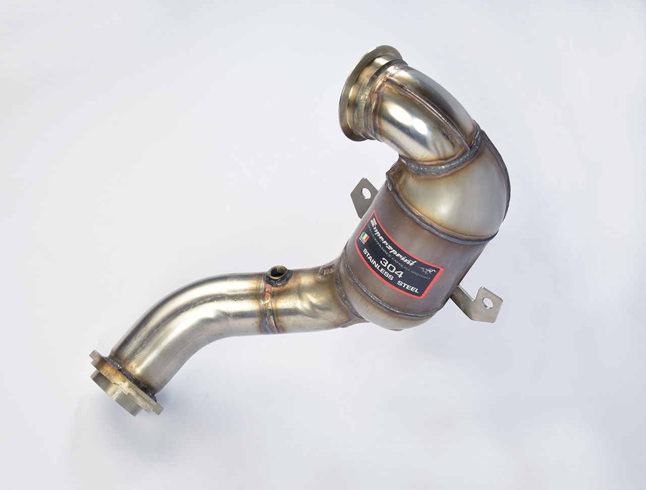 Turbo downpipe kit mit Sport Metallkatalysator WRC 100 CPSI