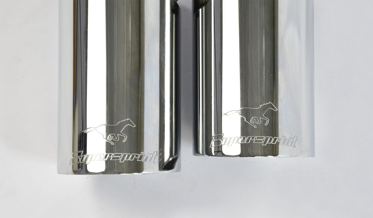 Rear exhaust Racing Right OO76