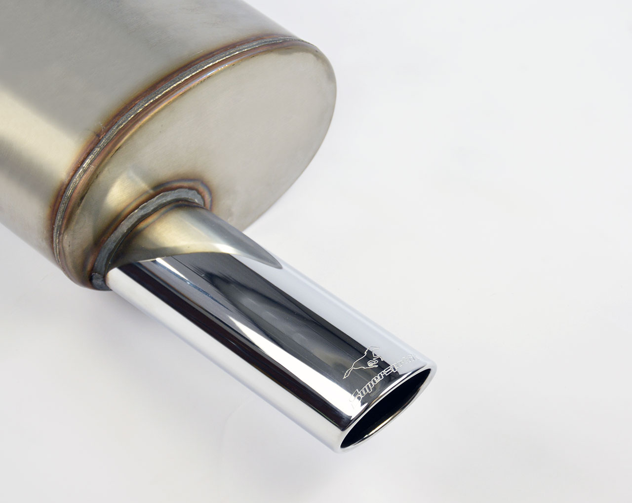 Centre-pipe + Rear exhaust 90x70