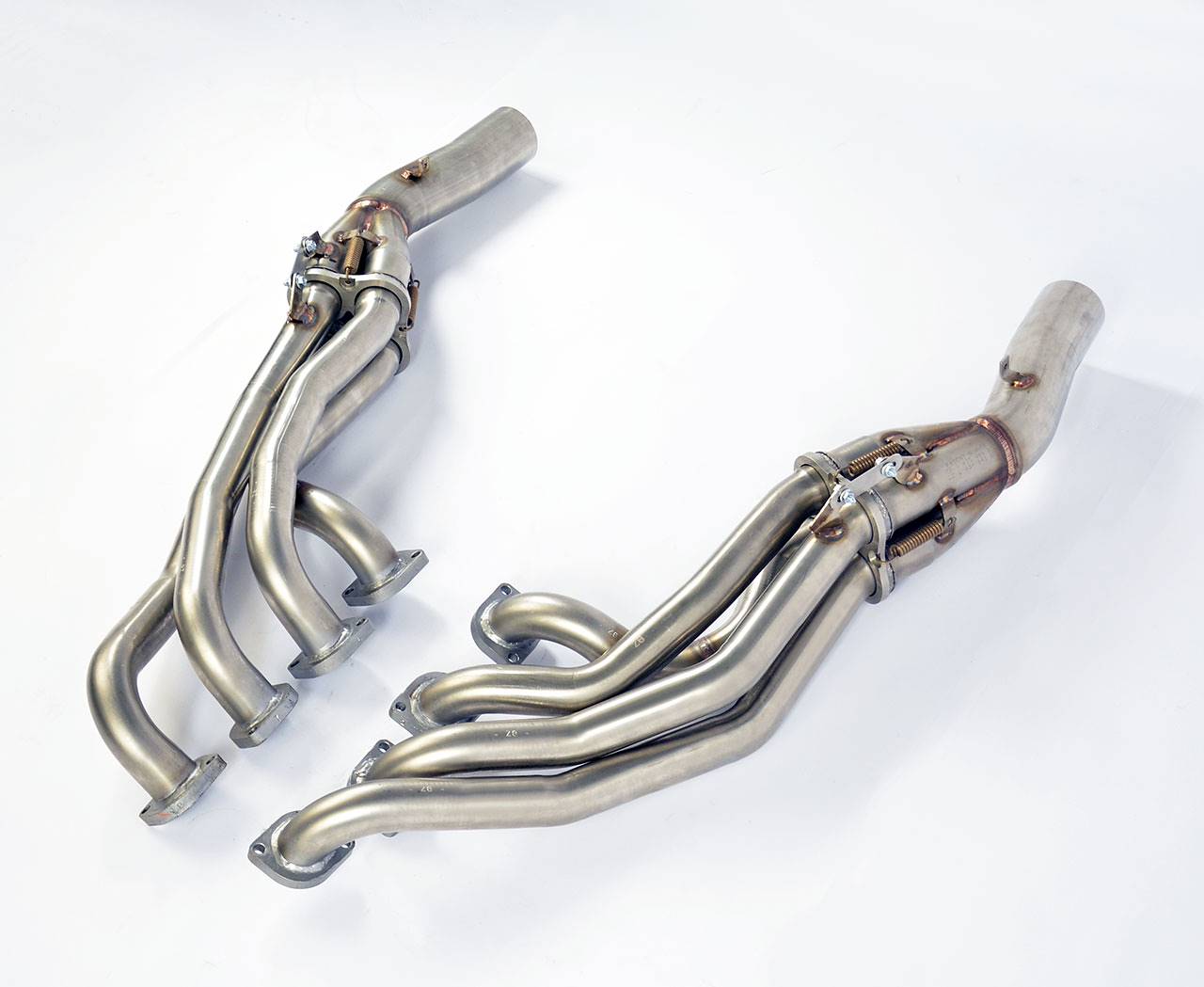 Fächerkrümmer Rechts + Links (Left Hand Drive) (Supersprint Design Patent)