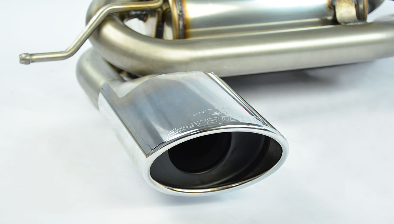 Rear exhaust right 150x105 - left 150x105