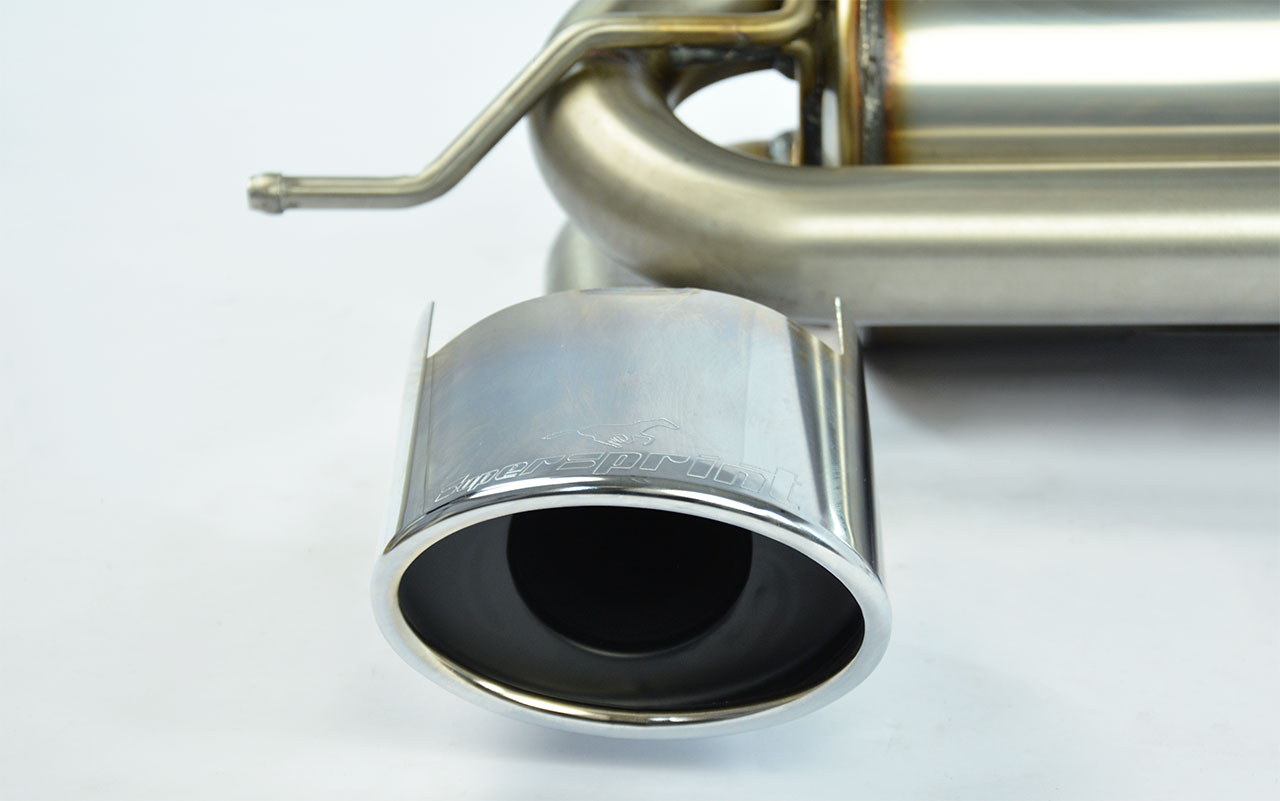 Rear exhaust right 150x105 - left 150x105