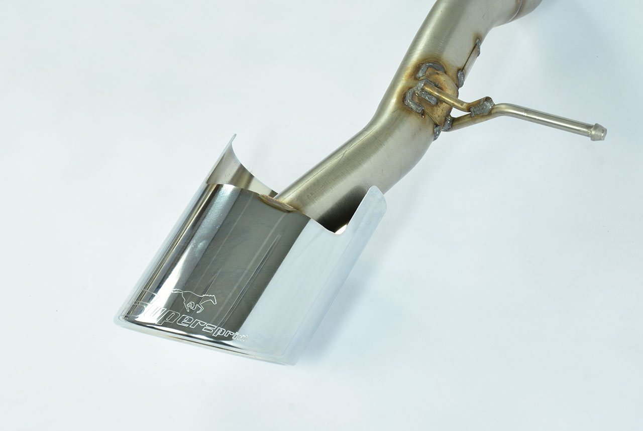 Rear exhaust right 150x105 - left 150x105