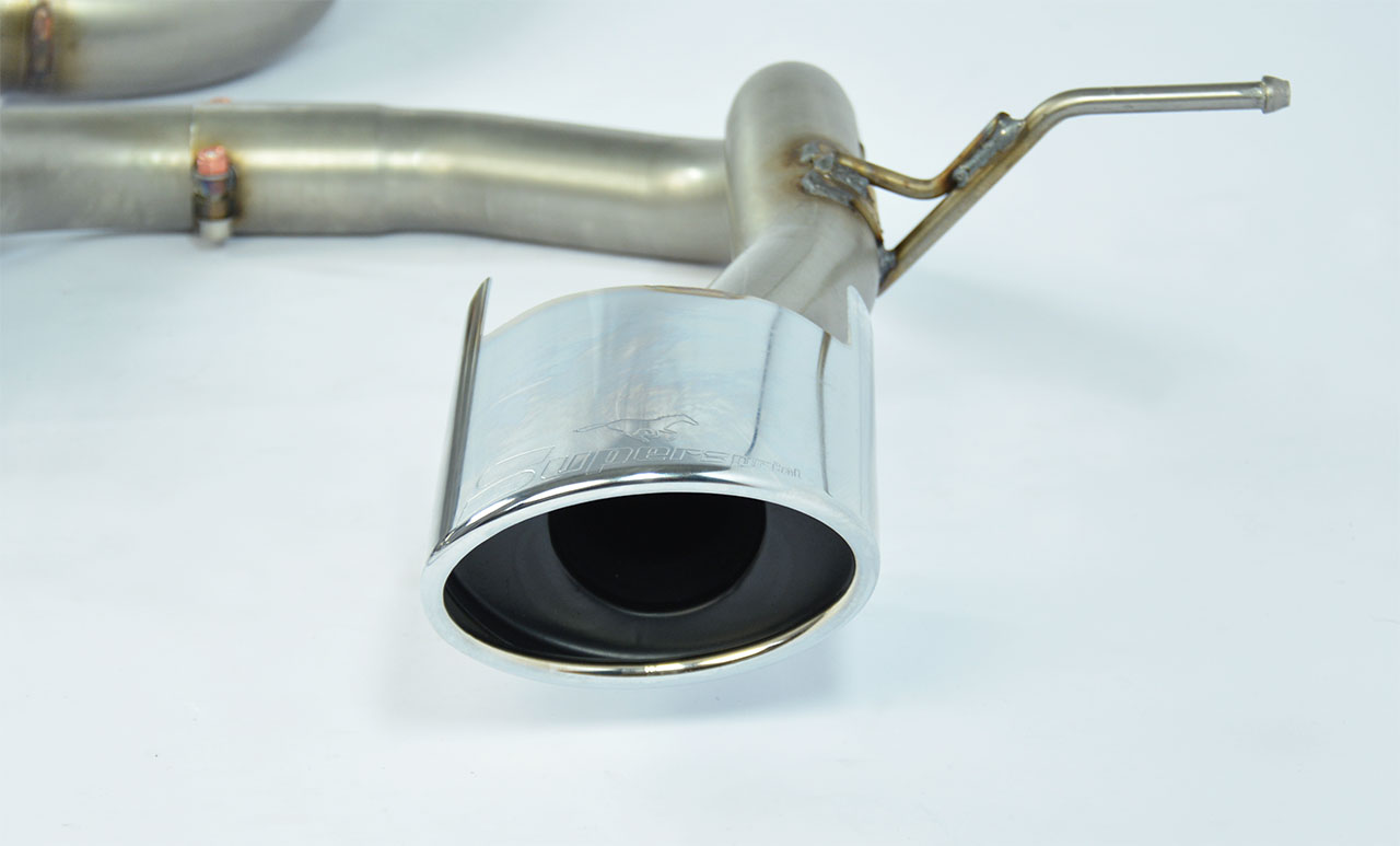 Rear exhaust right 150x105 - left 150x105