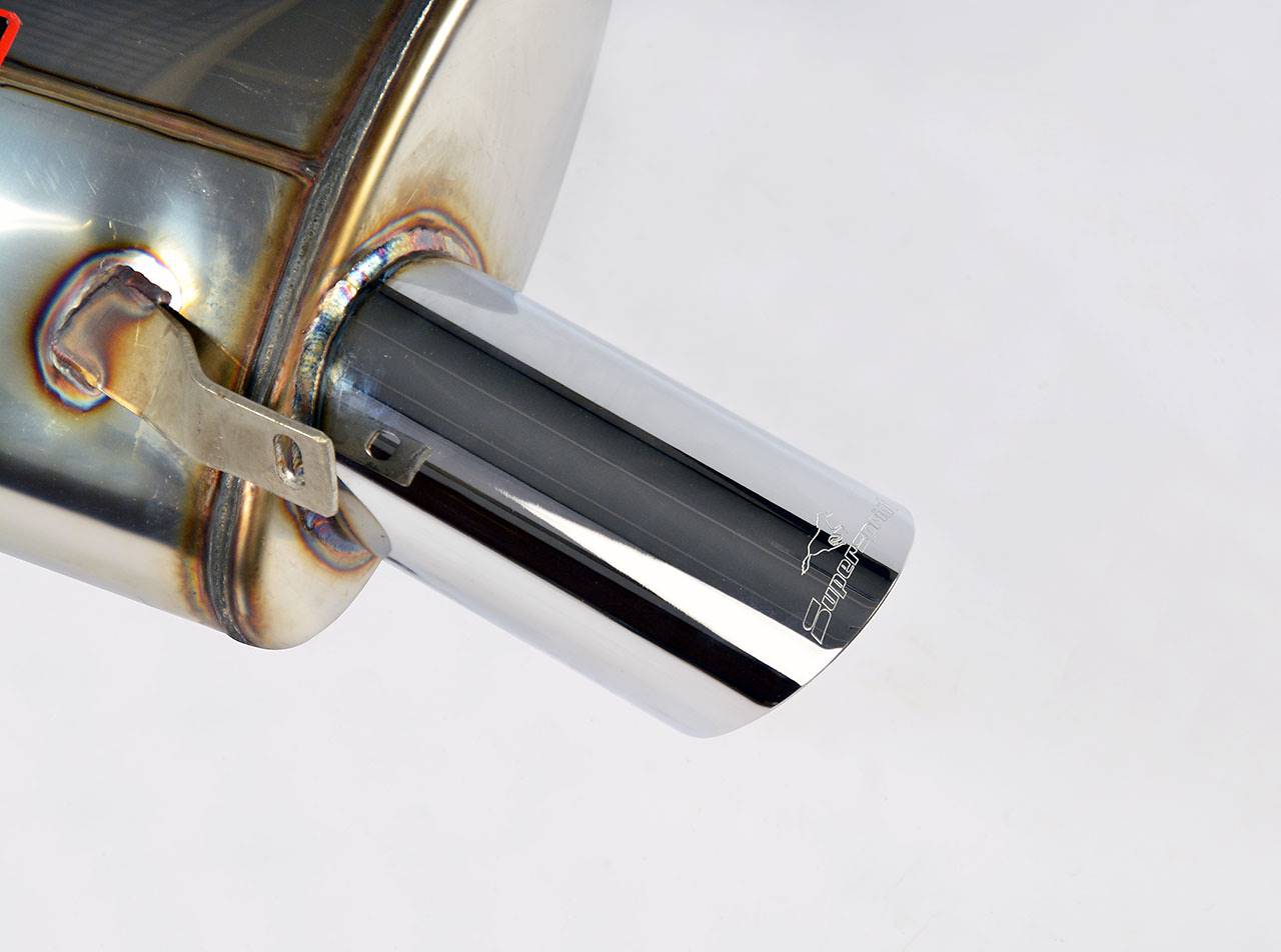 Rear exhaust Right O 90 (For the stock rear bumper)