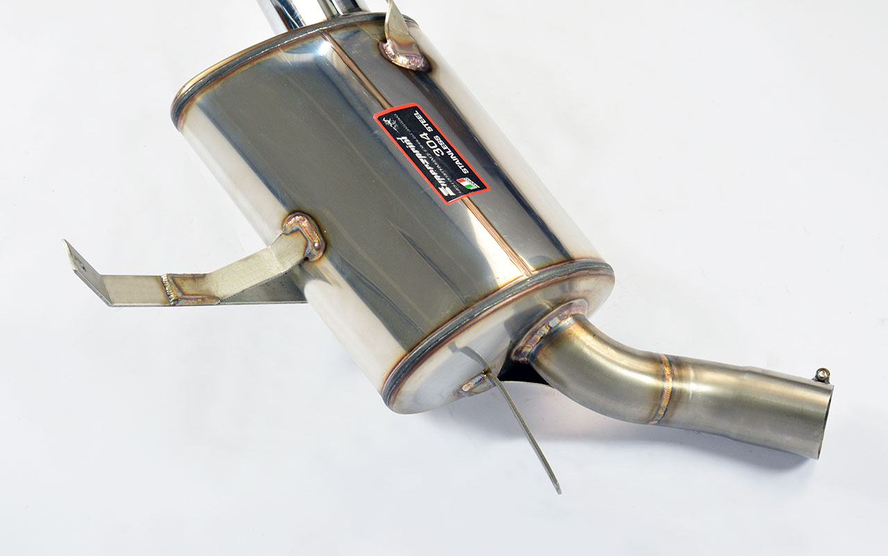 Rear exhaust Right O 90 (For the stock rear bumper)