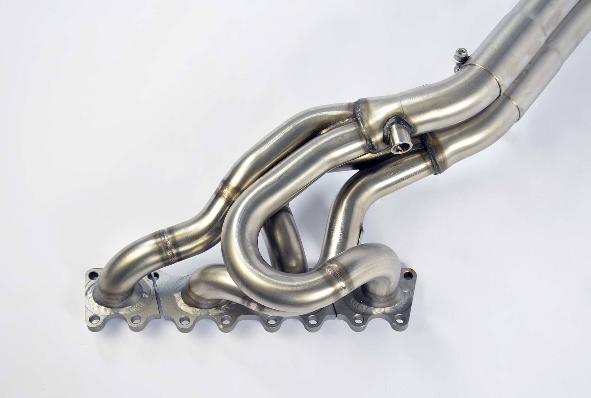 Fächerkrümmer Edelstahl + Y-Pipe (Left Hand Drive)