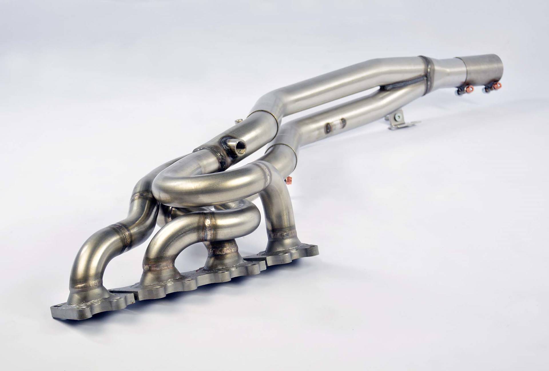 Fächerkrümmer Edelstahl + Y-Pipe (Left Hand Drive)