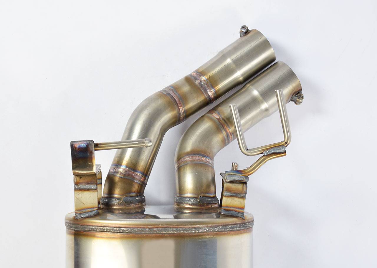 Rear exhaust 90x70 (For Alpina rear bumper)