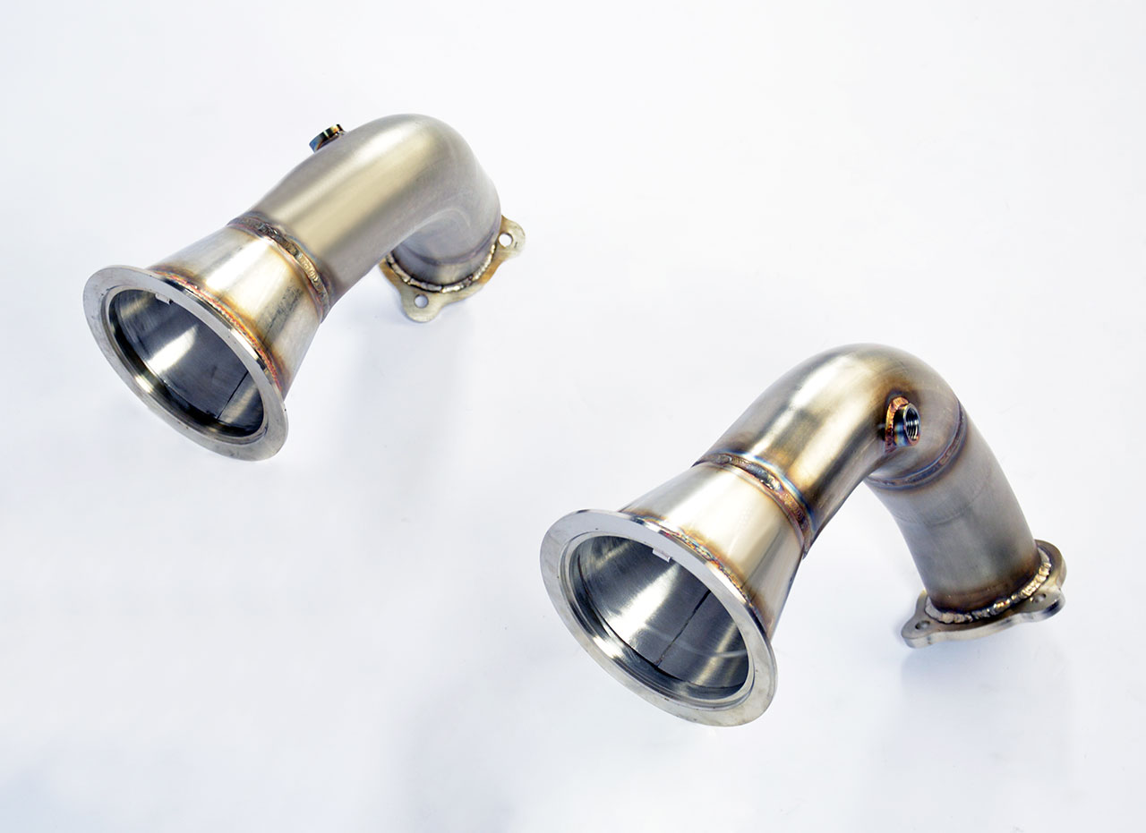 Kit downpipe Destro + Sinistro (Sostituisce catalizzatore) (Guida a sinistra / destra)