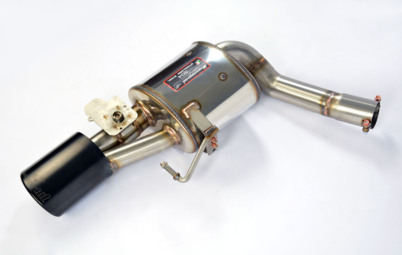 Rear exhaust Left 150x105 with valve