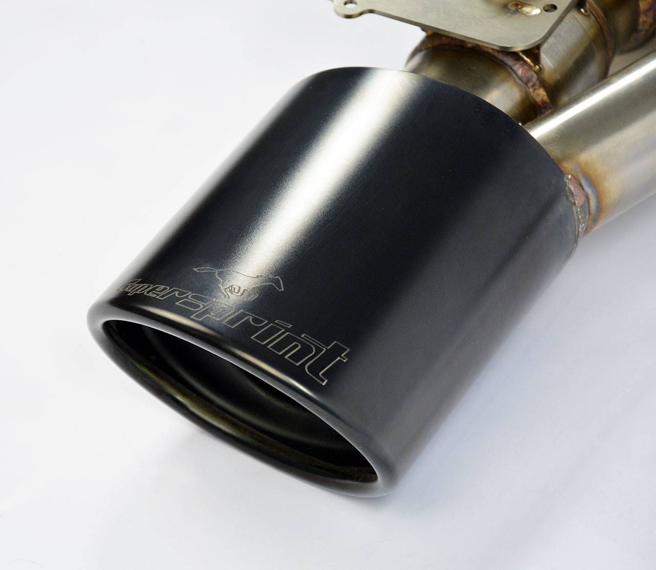 Rear exhaust Left 150x105 with valve