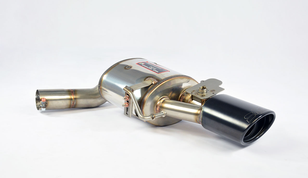 Rear exhaust Right 150x105 with valve