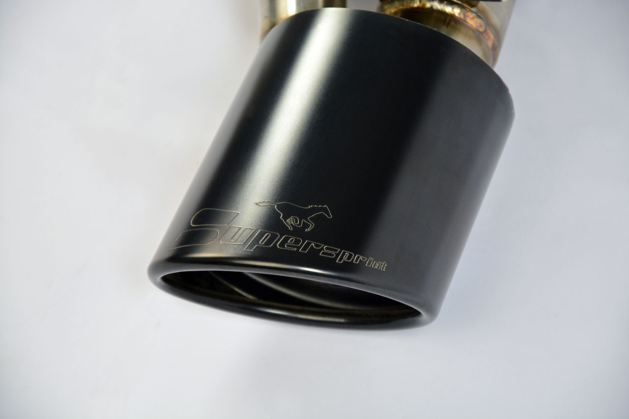 Rear exhaust Right 150x105 with valve