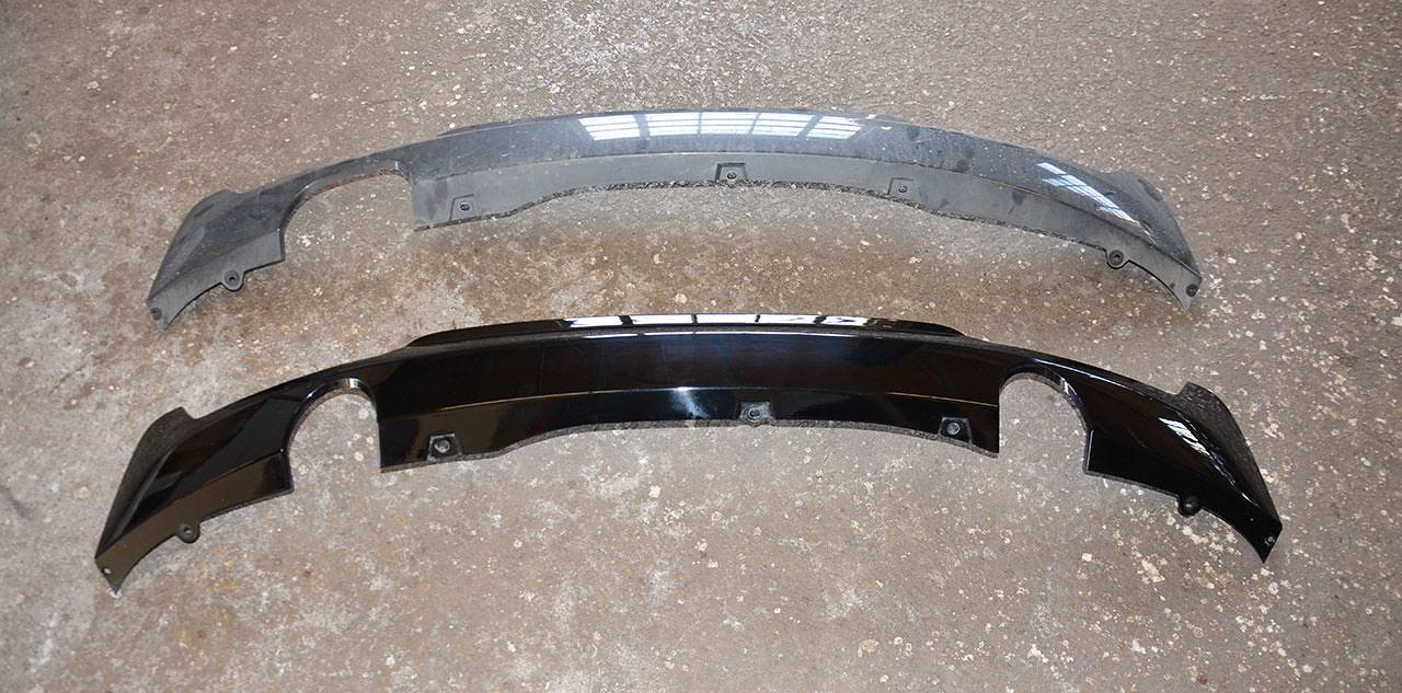 Rear exhaust Right O100 - Left O100