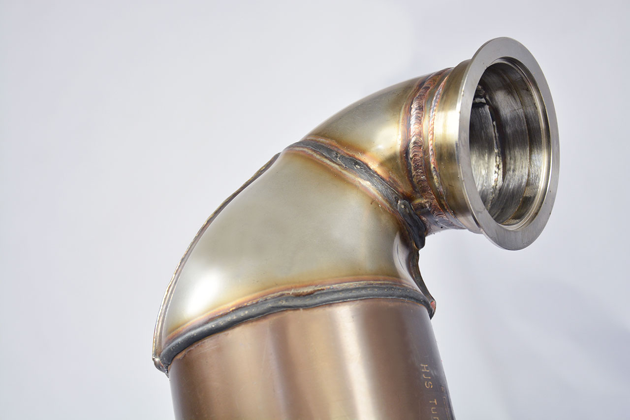 Turbo downpipe kit mit Sport Metallkatalysator 200 CPSI (GPF-Entfall)