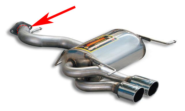 Rear exhaust OO80