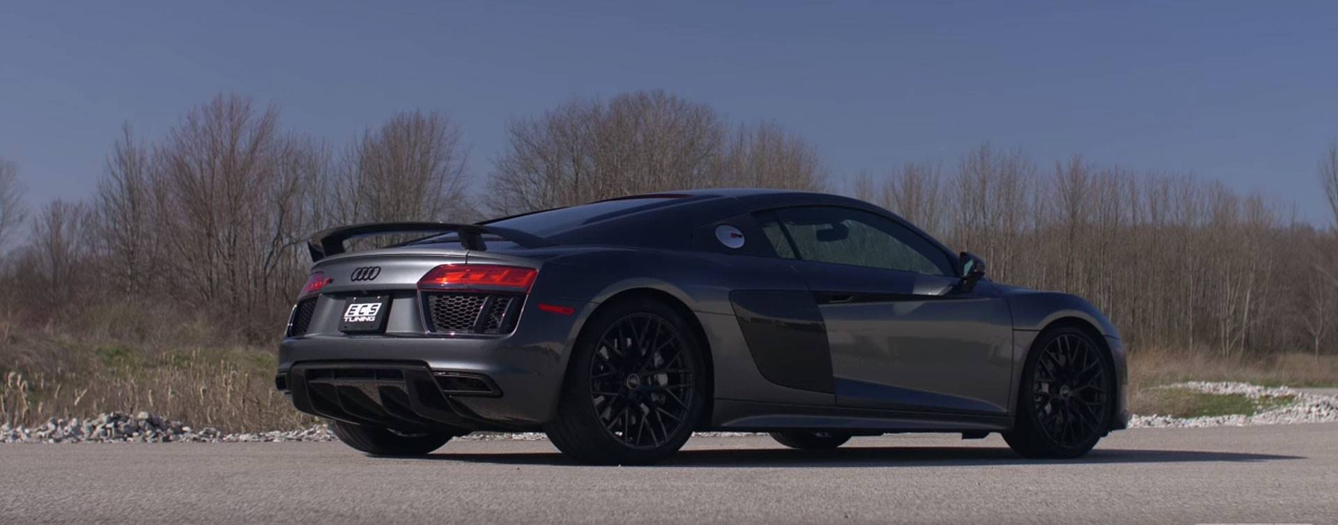 VIDEO - Supersprint Exhaust for AUDI R8 Coupé 5.2 FSI V10 (540 Hp) 2015 ->