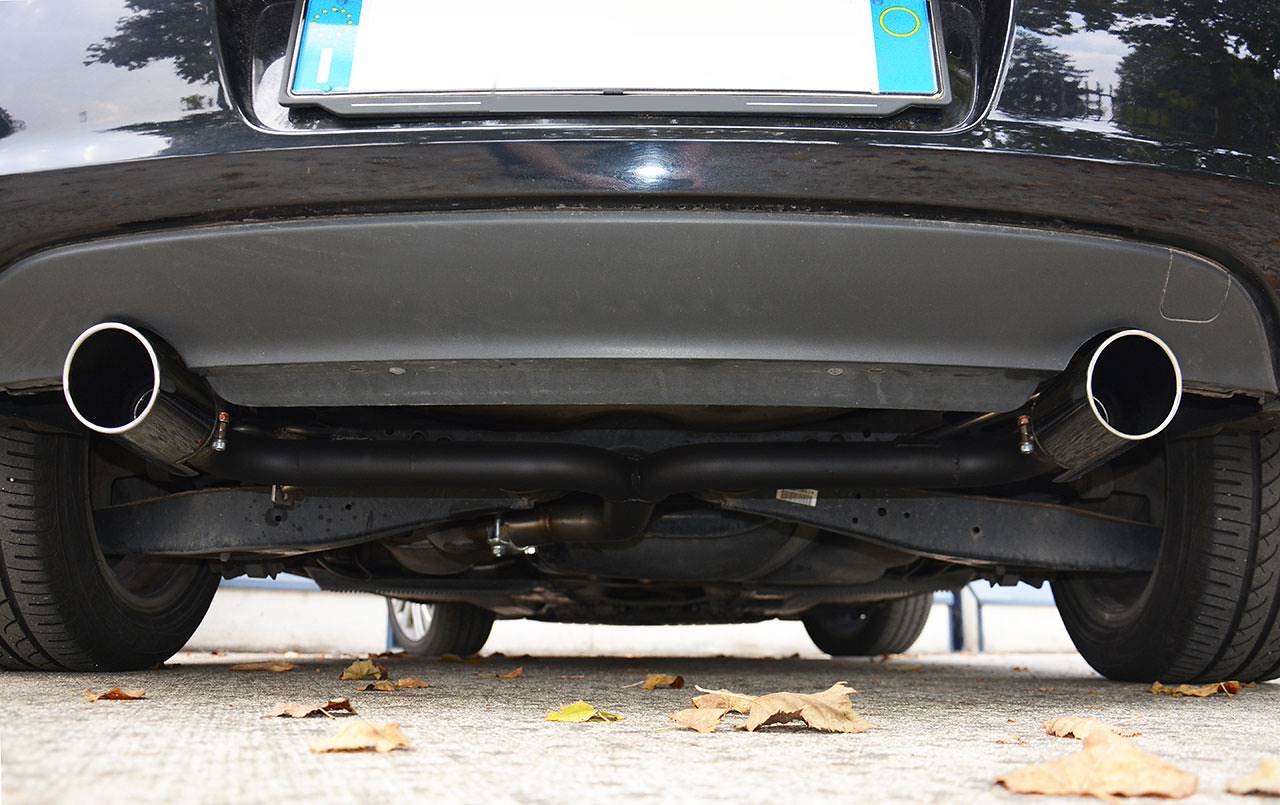 Rear pipe Y-Pipe Right - Left (Muffler delete)