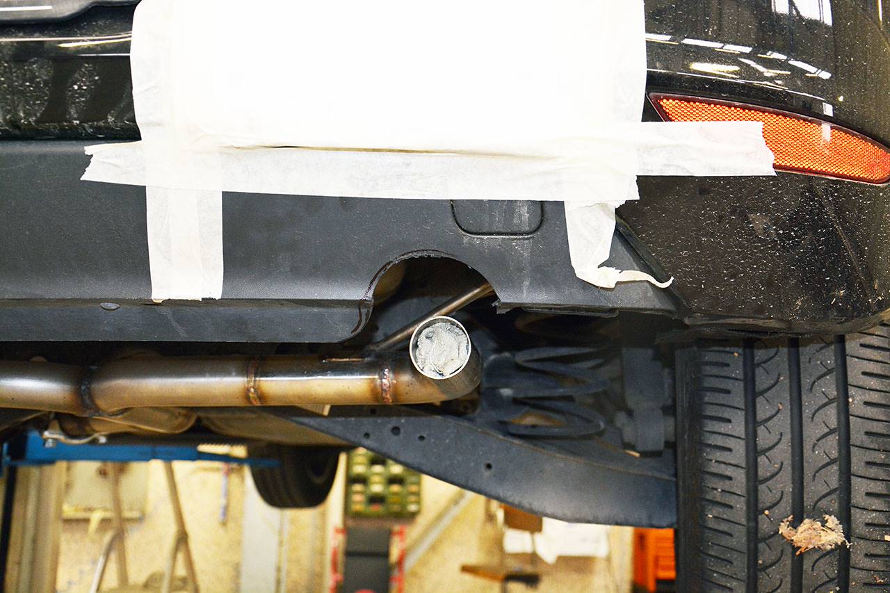 Endpipe kit Right O90 - Left O90