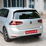 Nuovo scarico sportivo per Golf Mk7 GTD 184 cv