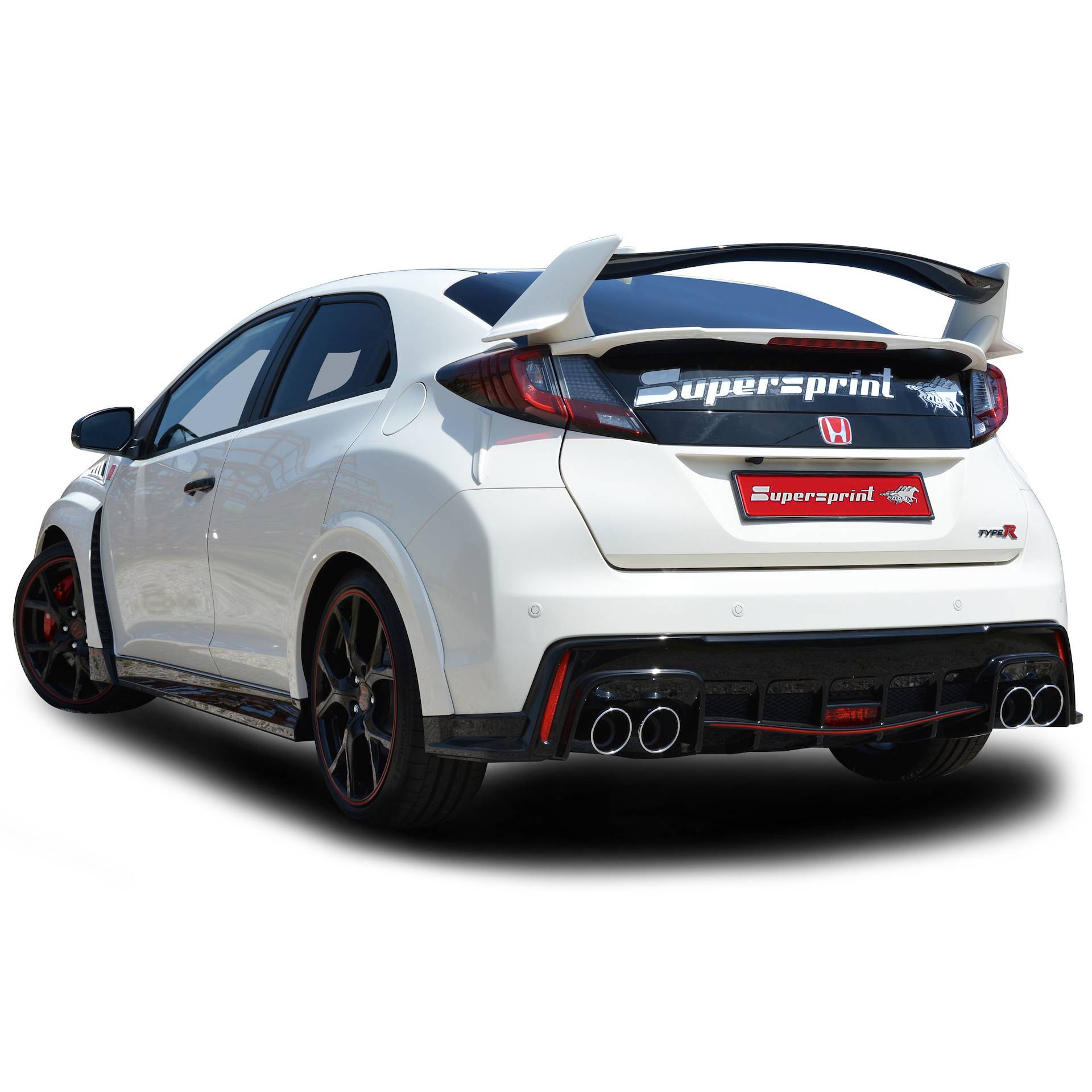 New Supersprint Exhaust for HONDA CIVIC 2.0i Turbo TYPE-R (310 Hp)