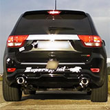 Grand Cherokee SRT8 sound con impianto di scarico completo Supersprint con valvole