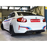 BMW M2 Coupè (370 Hp) sound with Supersprint exhaust system with valve