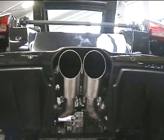 Endpipes kit OO120 Central exit (For OEM rear bumper)