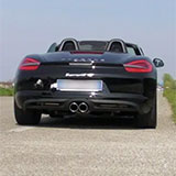 Porsche 981 Boxster / Cayman 2.7 / S / GTS  - Sound con scarico Supersprint con valvola