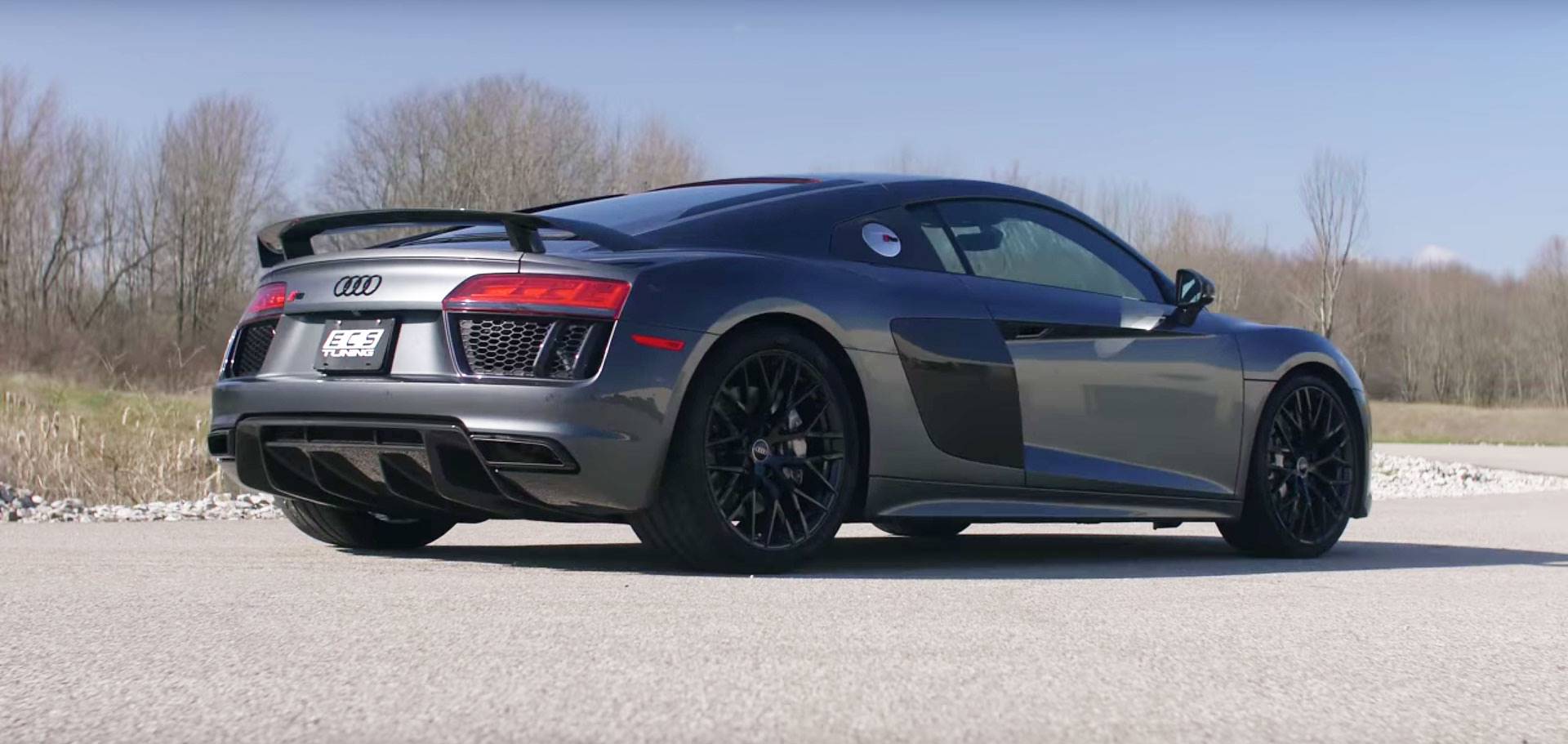 AUDI R8 Plus Coupé 5.2 FSI V10 (610 PS) - Supersprint Auspuff mit Klappe